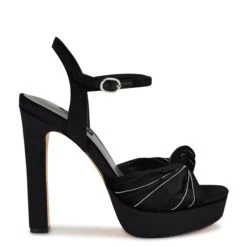 Nine West Winne Knotted Platform Sandals