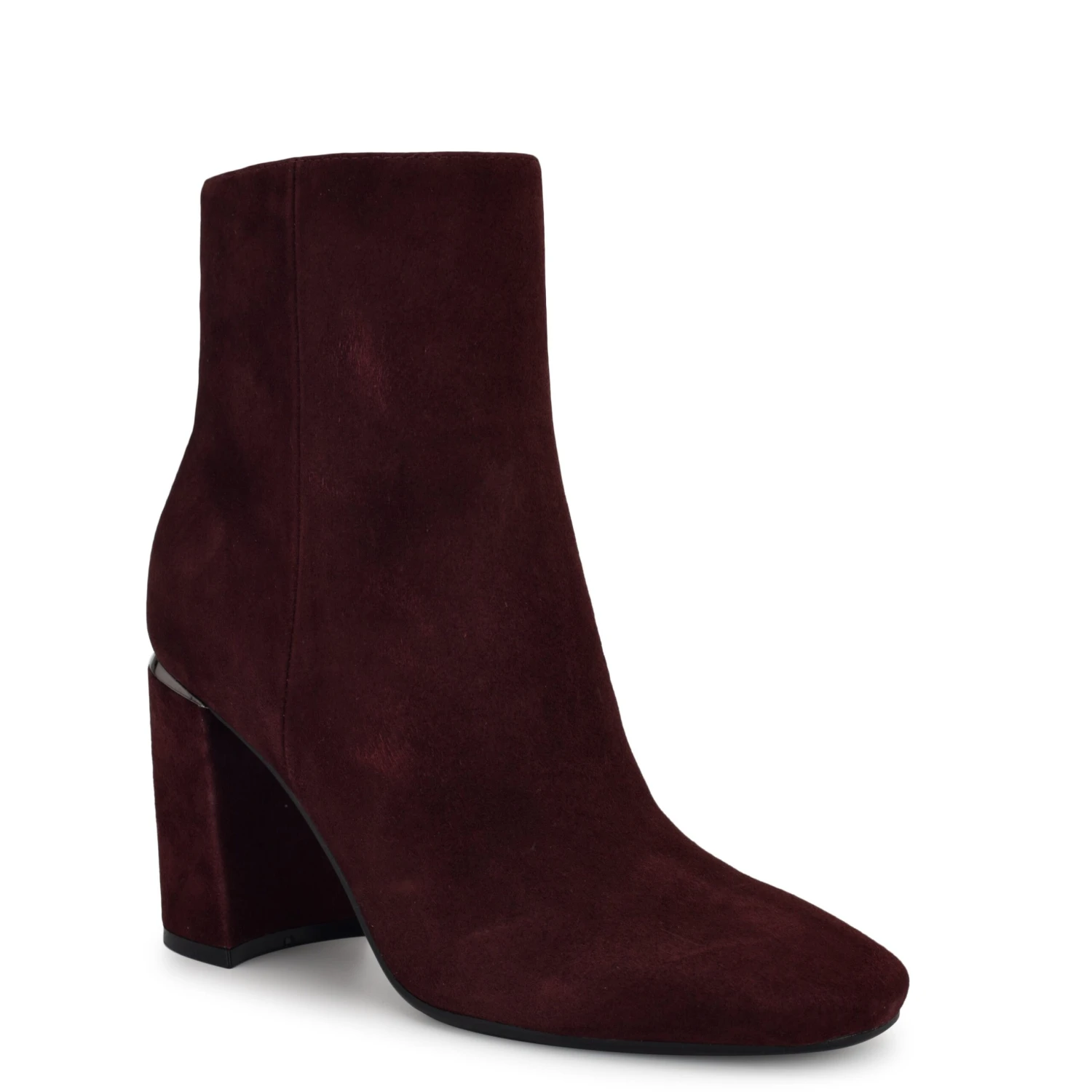 Nine West Ailet 9x9 Square Toe Booties 2 Nine West Ailet 9x9 Square Toe Booties - Image 2