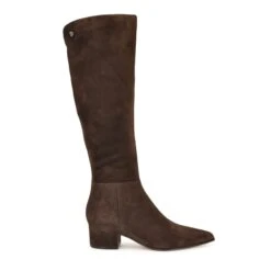 Nine West Morgin Knee High Dress Leather Boots