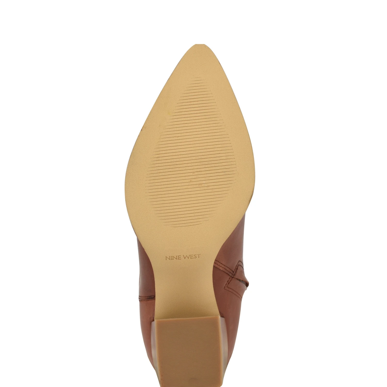 Nine West Bromwel Block Heel Leather Boots 5 Nine West Bromwel Block Heel Leather Boots - Image 5