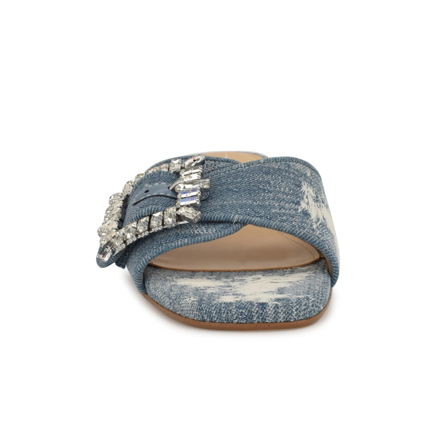 Nine West Laniey Flat Slide Sandals 3 Nine West Laniey Flat Slide Sandals - Image 3