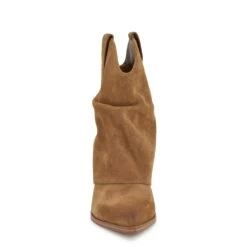 Nine West Waxel Foldover Western Leather Booties -Nine West Store 586b84e7eaad16e2f7d71349e4bd3a6dca89dd66