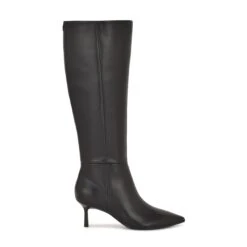 Nine West Kimdee 9X9 Knee High Wide Calf Leather Boots