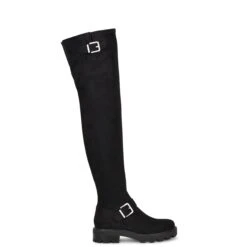 Nine West Nans Lug Sole Over The Knee Boots