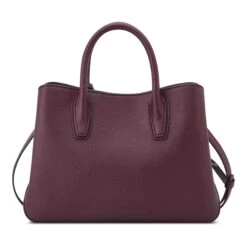 Lakelyn Satchel -Nine West Store NGB567105 BOYSENBERRY LAKELYN3COMPSATCHEL BZ