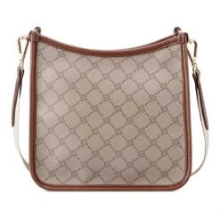 Nalini Small Crossbody -Nine West Store NGG148377 BEIGELOGOMAHOGANYNALINISMALLCROSSBODY BZ