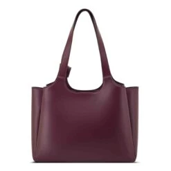 Lyra Multi Laptop Tote -Nine West Store NGN565323 BOYSENBERRY LYRAMULTICOMPTECHTOTE BZ