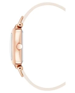 Heritage Rectangular Case Watch -Nine West Store NW 1856RGCR SIDE