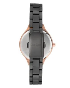 Bracelet Watch With Contrasting Case -Nine West Store NW 2225BKRT BACK