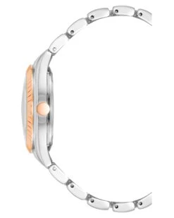 Coin Edge Bezel Watch 5 Coin Edge Bezel Watch -Nine West Store NW 3005GNRT SIDE