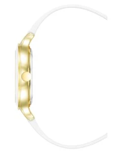Smooth Strap Watch -Nine West Store NW 3024GPWT SIDE