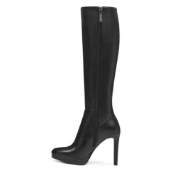 Nine West Quizme Platform Leather Boots -Nine West Store PG.NWQUIZME.BLACKLE.25035216.4WO.OZ bbc55b03 d75f 4b33 9e7f a28f56b9311c