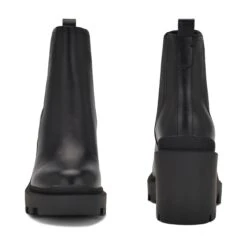 Nine West Forme Chelsea Lug Sole Booties 8 Nine West Forme Chelsea Lug Sole Booties -Nine West Store PG.WNFORME3 BLK01.FB