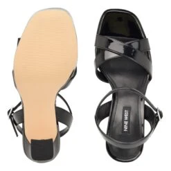 Nine West Iriv Platform Sandals -Nine West Store PG.WNIRIV3 BLK01.TO