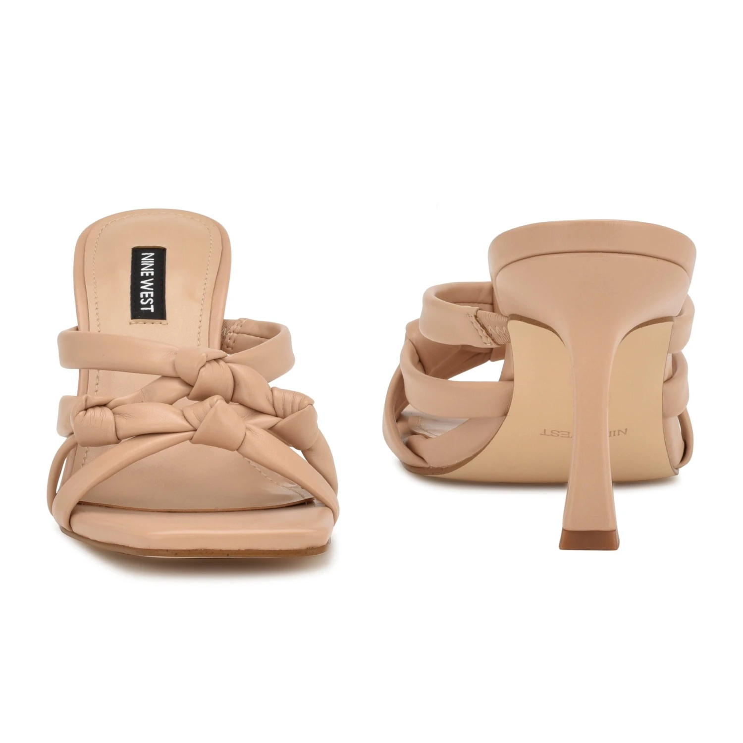 Nine West Yeander Heeled Slide Sandals 4 Nine West Yeander Heeled Slide Sandals - Image 4