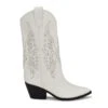 Nine West Ringer Detailed Western Boots
