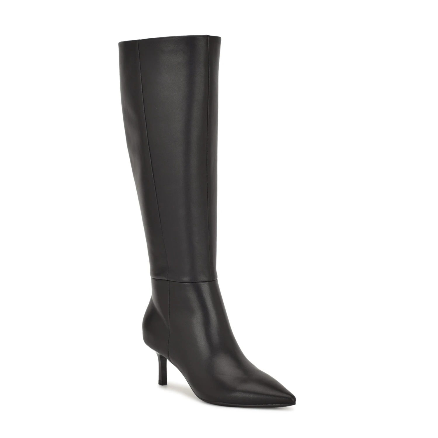 Nine West Kimdee 9X9 Knee High Wide Calf Leather Boots 2 Nine West Kimdee 9X9 Knee High Wide Calf Leather Boots - Image 2