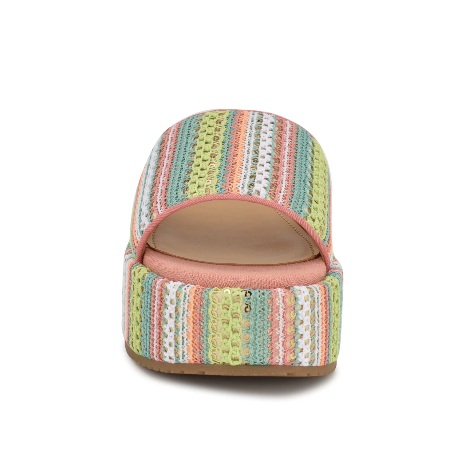 Nine West Copen Platform Slide Sandals 3 Nine West Copen Platform Slide Sandals - Image 3