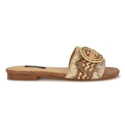 Nine West Hohana Flat Slide Sandals