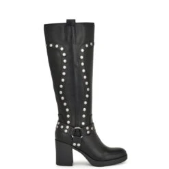 Nine West Cert Heeled Moto Boots