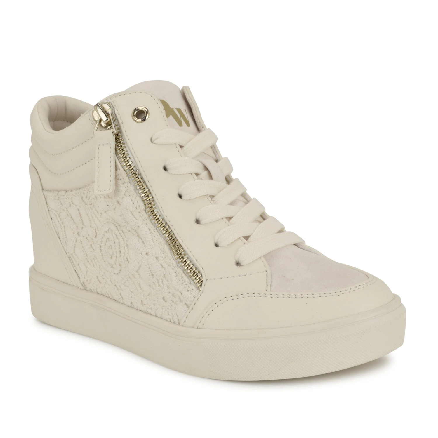 Nine West Tons High Top Hidden Wedge Sneakers 2 Nine West Tons High Top Hidden Wedge Sneakers - Image 2