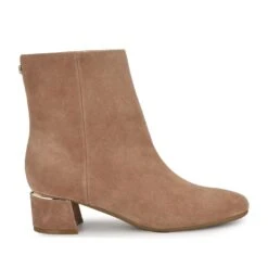 Nine West Trunke 9x9 Square Toe Booties