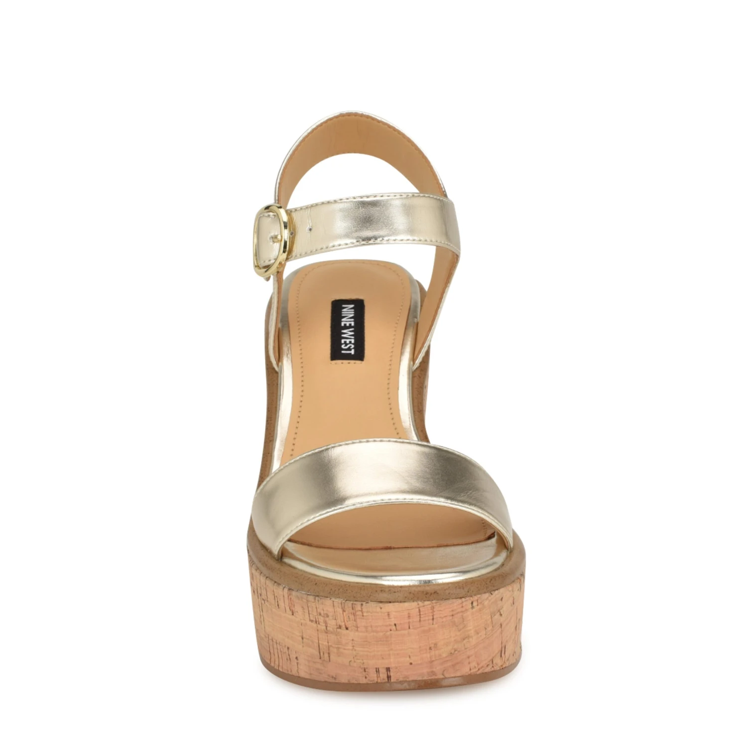 Nine West Amye Ankle Strap Wedge Sandals 3 Nine West Amye Ankle Strap Wedge Sandals - Image 3